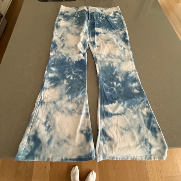 Men's Costume 70SFUSION  Relaxed Vintage Jeans 70s Style Bell 4XL fits like 2XL - Picture 1 of 5